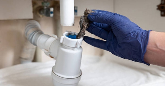 blocked drain